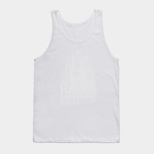 Rough graphic house Tank Top